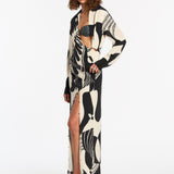SIR. Realisme Buttoned Shirt Dress - Papier