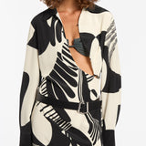SIR. Realisme Buttoned Shirt Dress - Papier