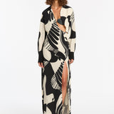 SIR. Realisme Buttoned Shirt Dress - Papier