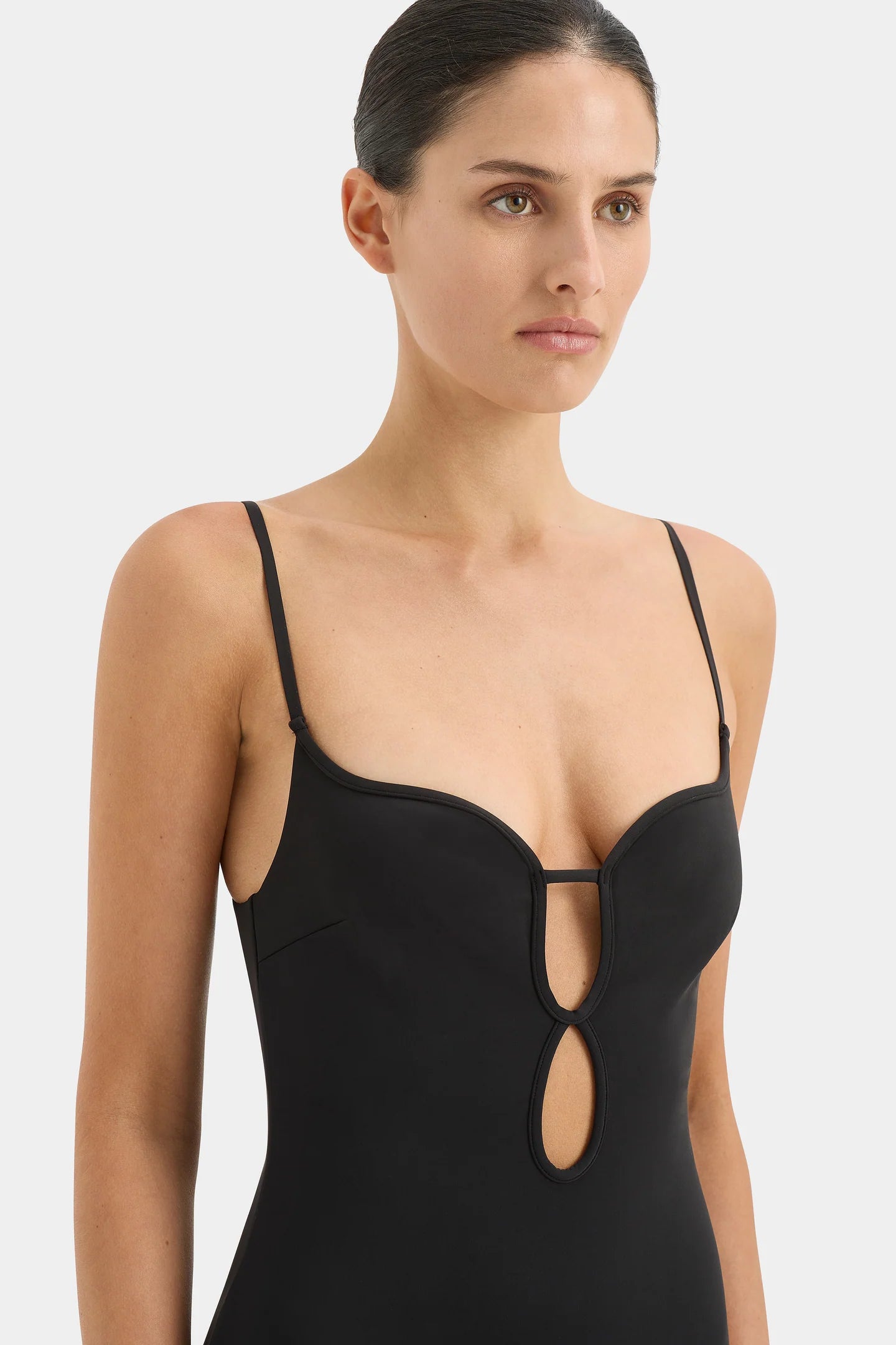 SIR. Renata Keyhole One Piece - Black