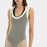 Sir Illaria Crochet Dress in Cream