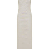 Sir Illaria Crochet Dress in Cream