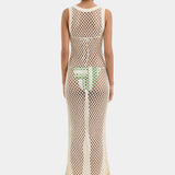 Sir Illaria Crochet Dress in Cream