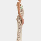 Sir Illaria Crochet Dress in Cream