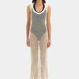 Sir Illaria Crochet Dress in Cream