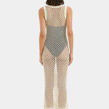 Sir Illaria Crochet Dress in Cream