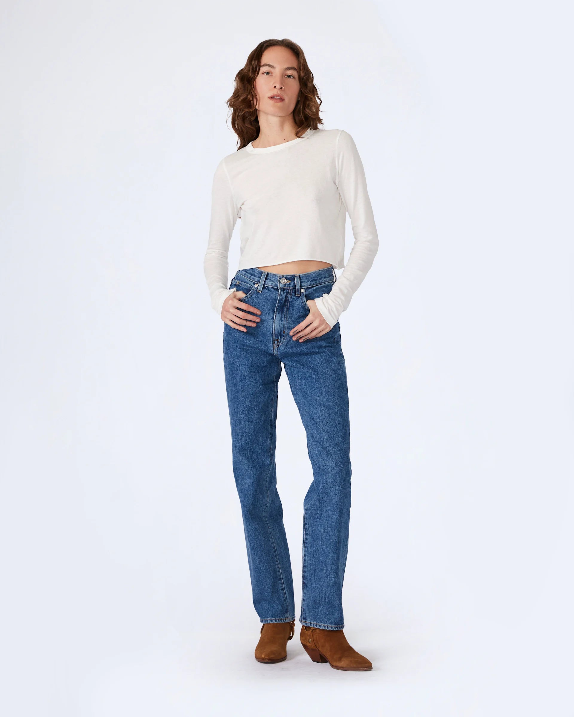 SLVRLAKE London Jean in Sweet Memory - side view