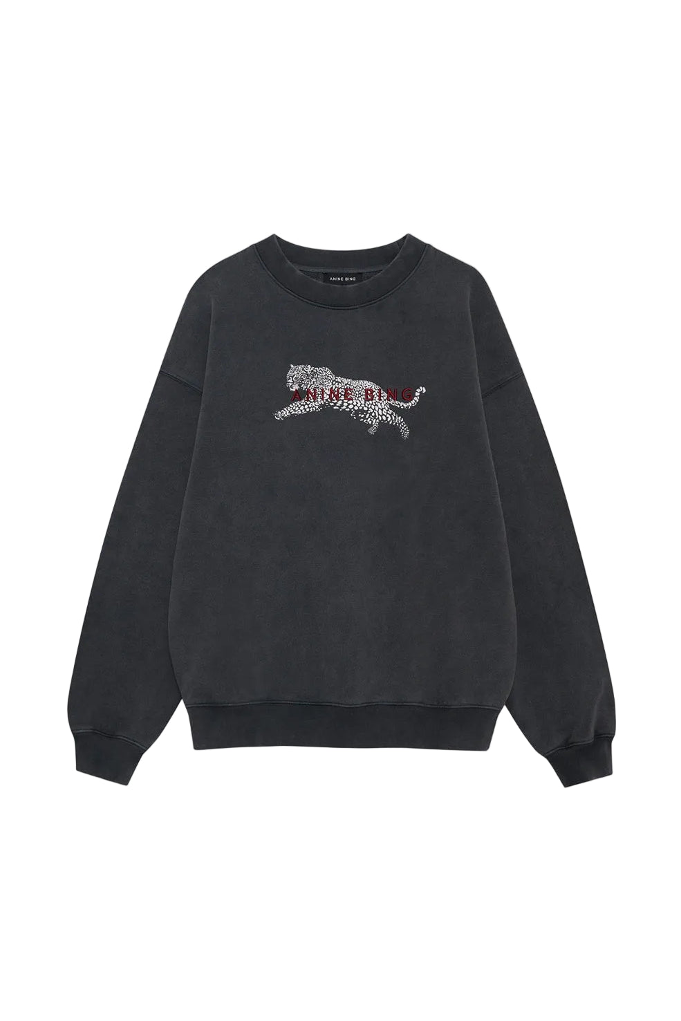 Anine Bing Spencer Sweatshirt Leopard
