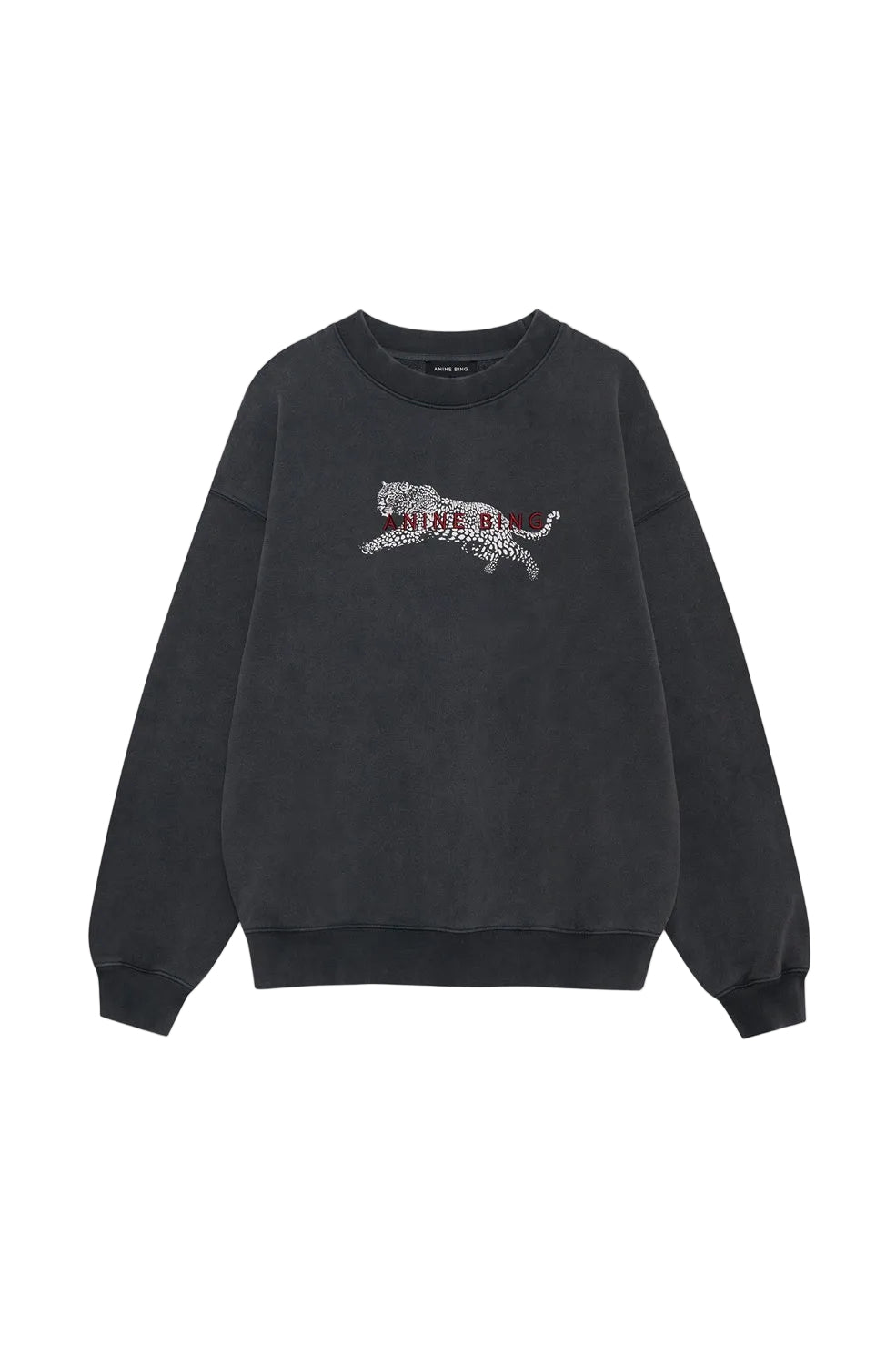 Anine Bing Spencer Sweatshirt Leopard