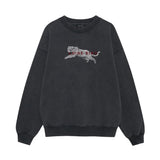 Anine Bing Spencer Sweatshirt Leopard