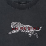 Anine Bing Spencer Sweatshirt Leopard - styled look