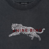 Anine Bing Spencer Sweatshirt Leopard - styled look