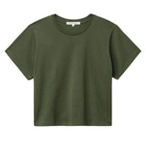 Slvrlake Square Tee in Evergreen