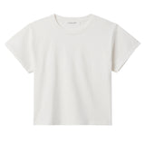 Slvrlake Square Tee in Natural White