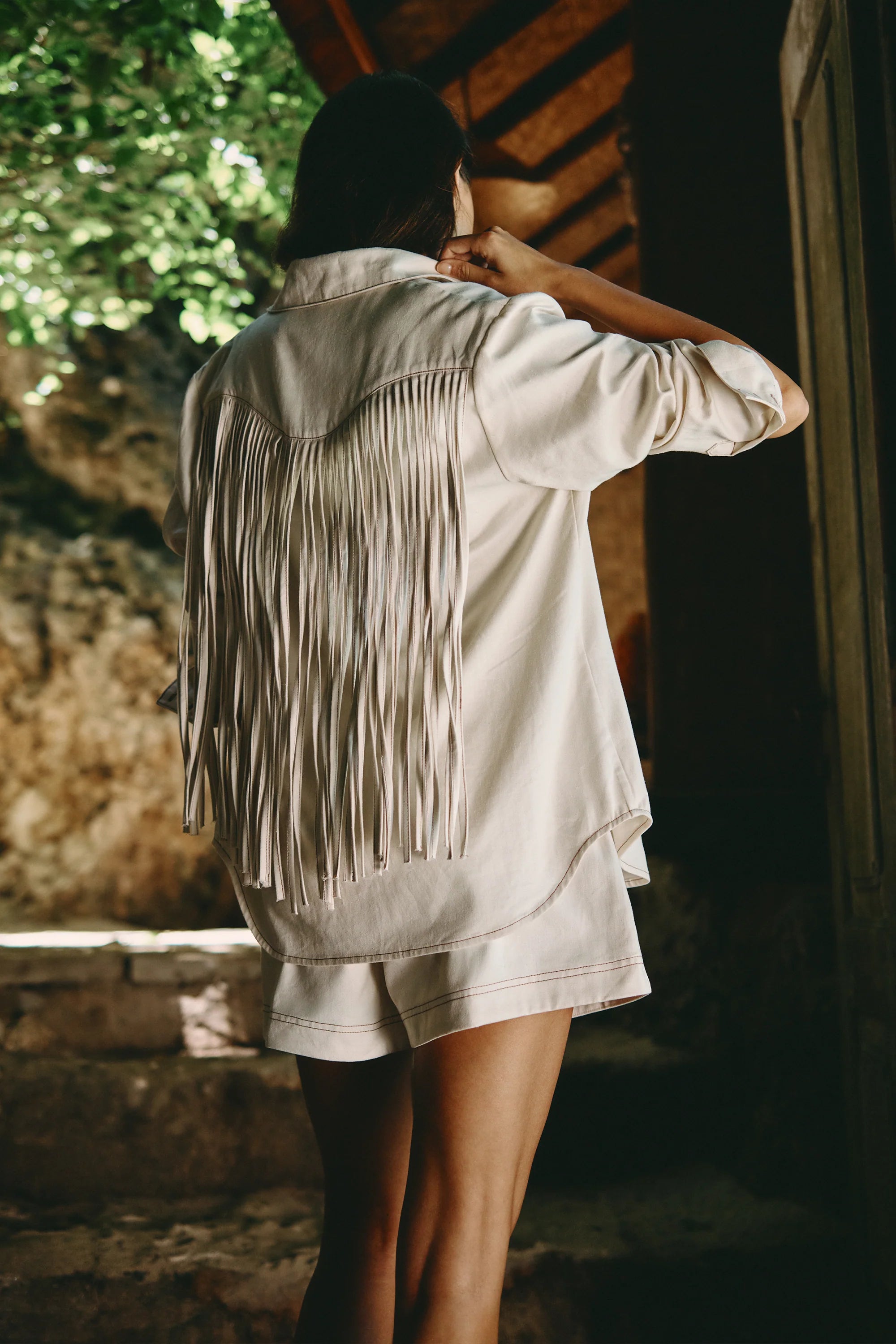 Saloon Blouse | Ivory