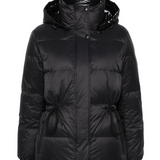 Yves Salomon Down Jacket 70cm in Black