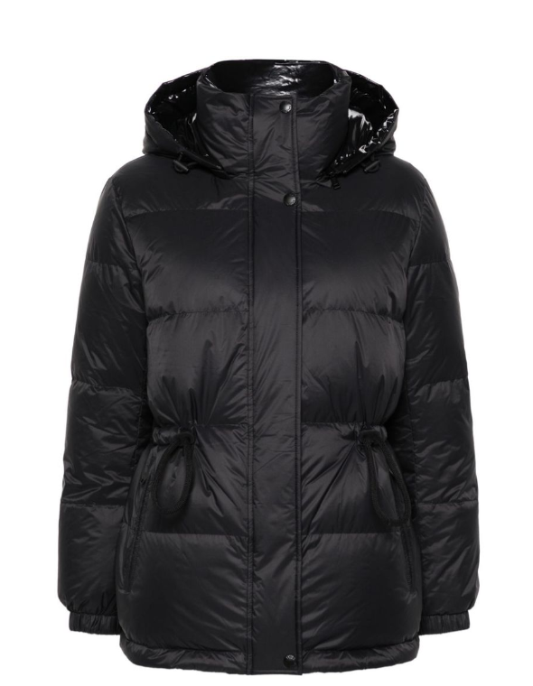 Yves Salomon Down Jacket 70cm in Black