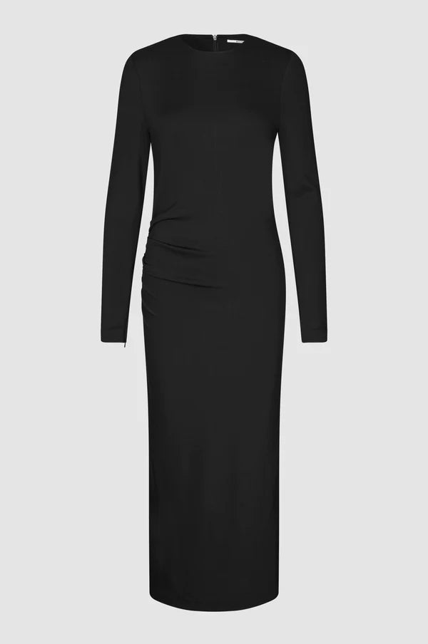 Second Female Chic Longerline Dress - Black
