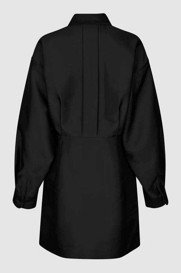 Second Female Elegance Short Dress - Black