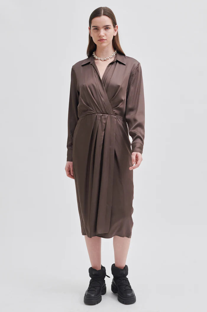 Second Female Galeries Dress - Major Brown