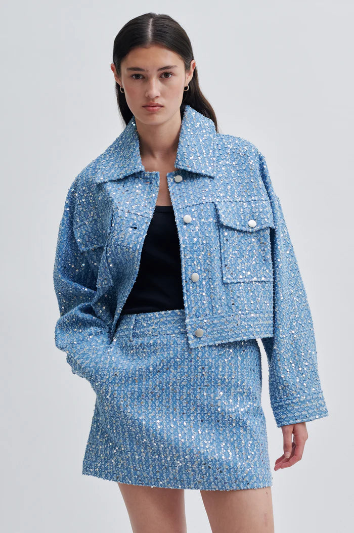 Lemara Jacket | Denim Blue