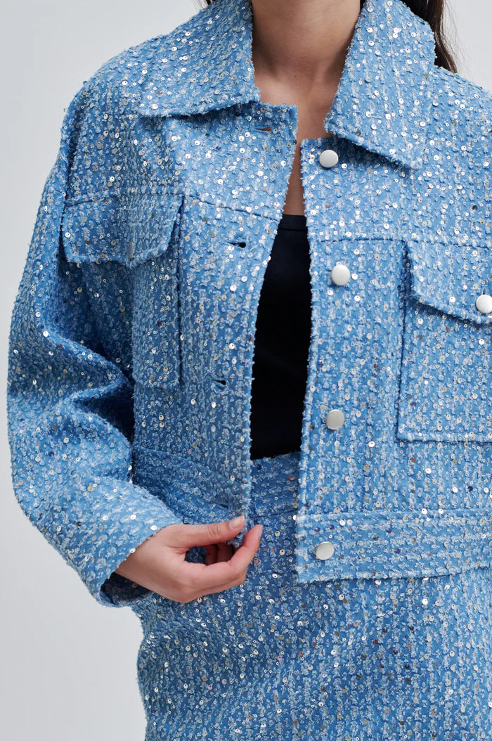 Lemara Jacket | Denim Blue