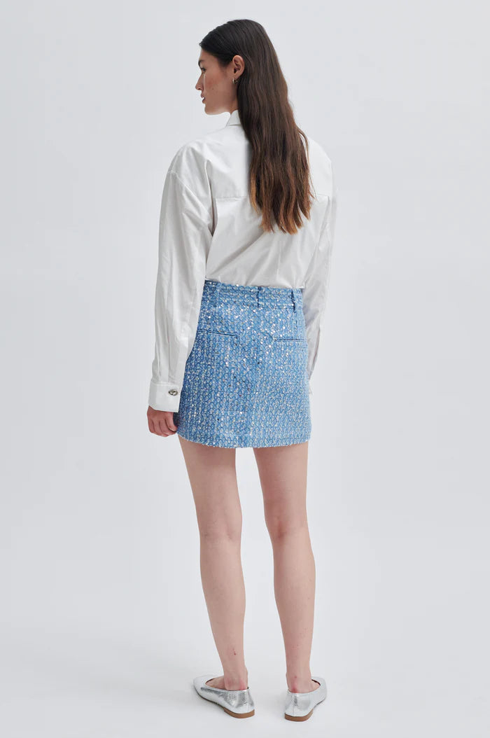 Lemara Skirt | Denim Blue