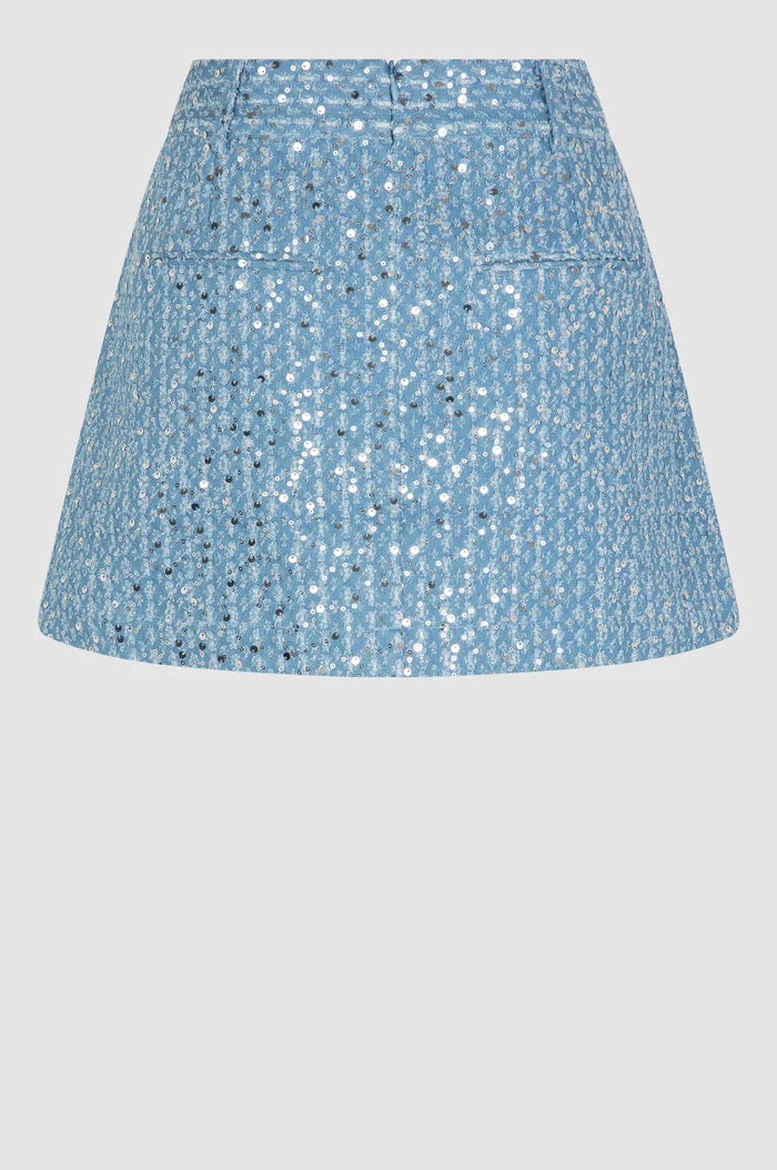 Lemara Skirt | Denim Blue