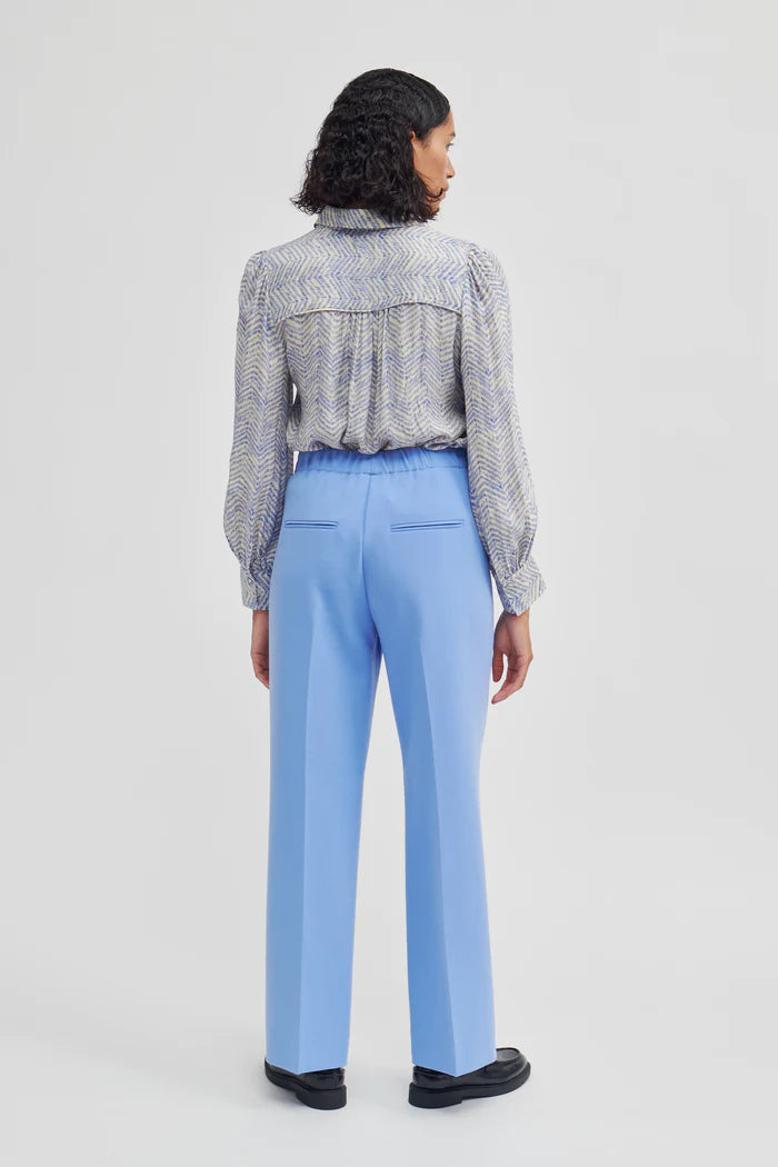 Second Female Levien Classic Trousers - Cornflower Blue