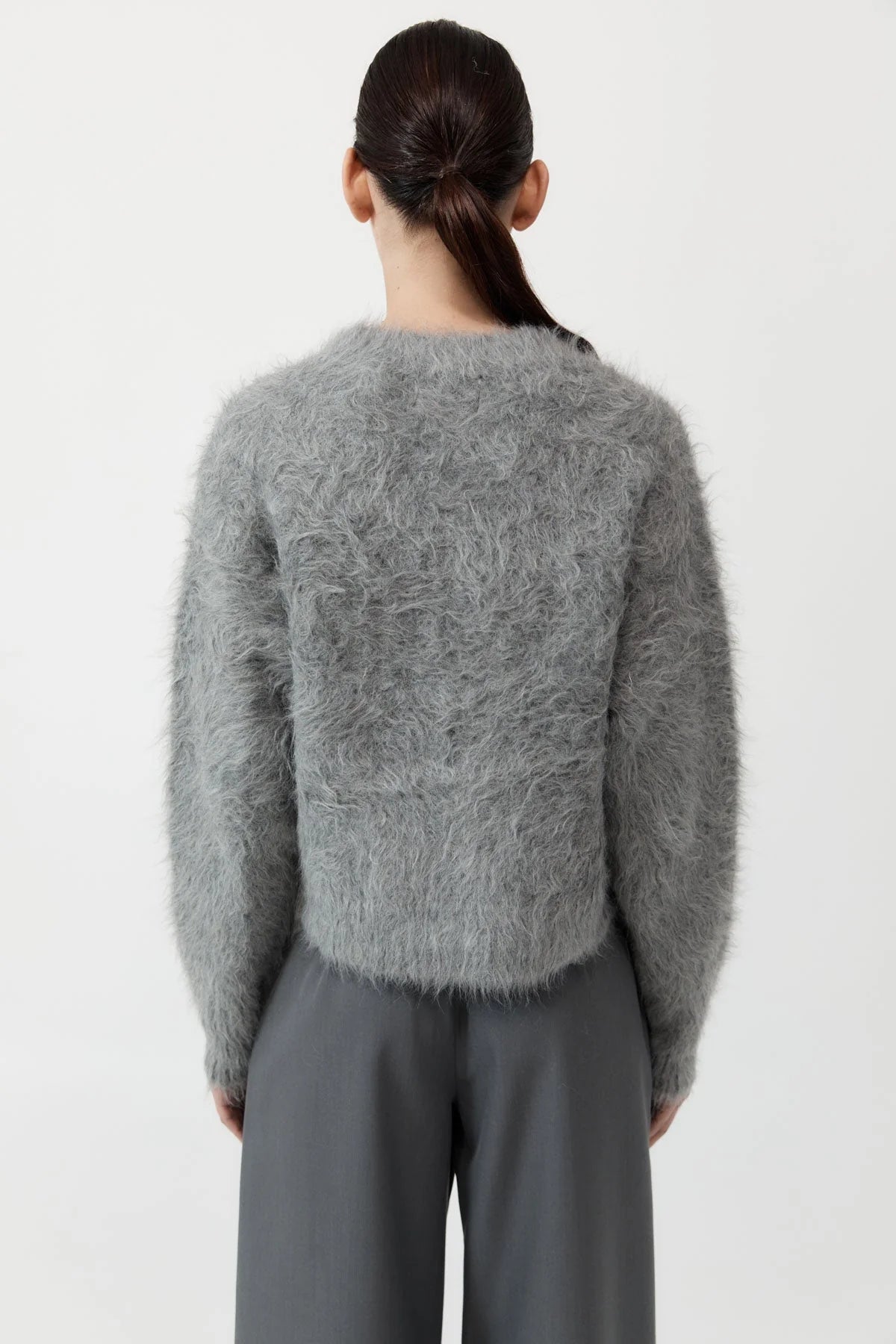 Alpaca Sweater | Grey