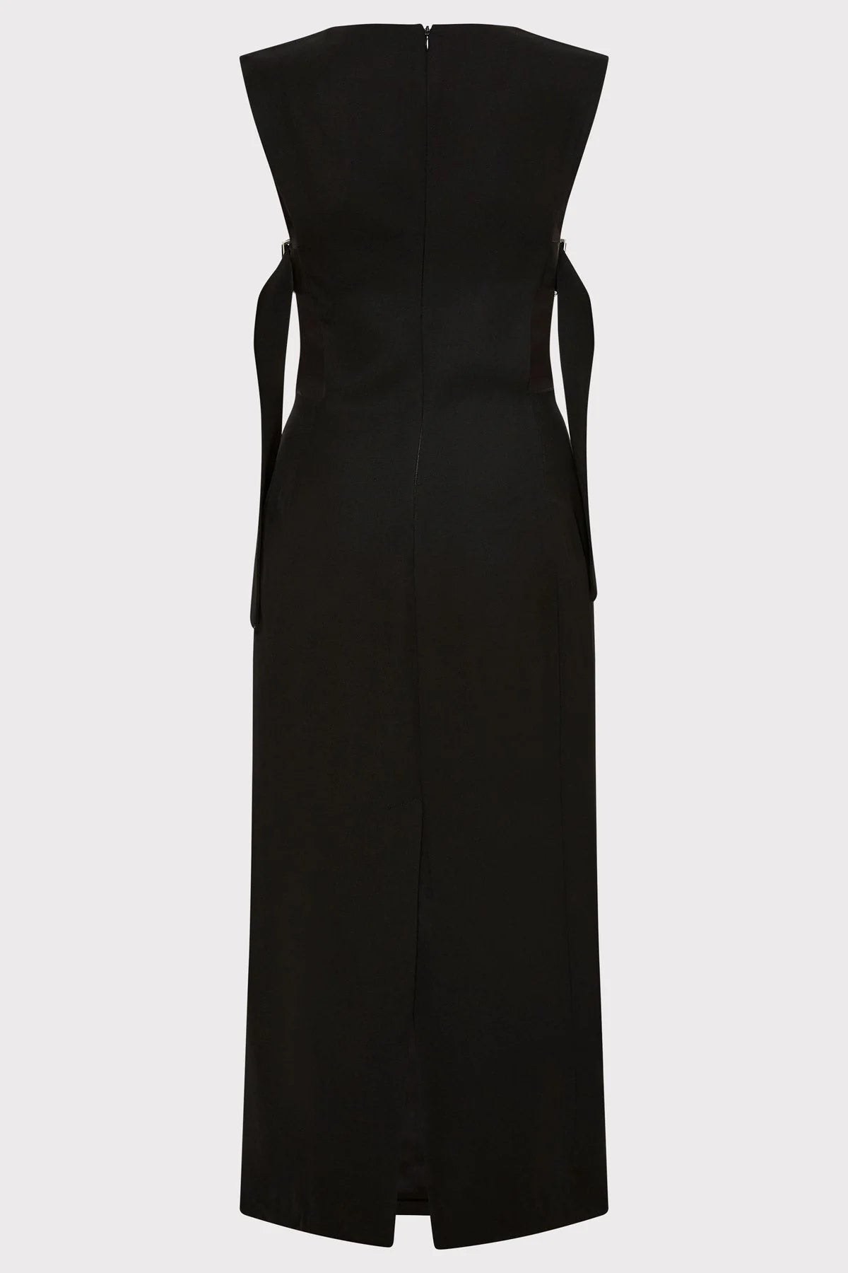 St.Agni Classic Side Detail Dress - Black