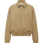 Matteau Twill Bomber Jacket in Camel