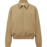 Matteau Twill Bomber Jacket in Camel