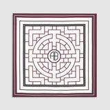 Anine Bing York Scarf AB in Fig - detail view