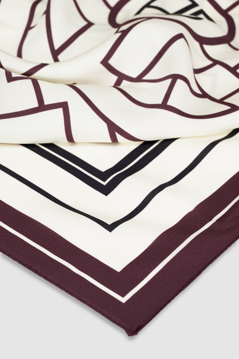 Anine Bing York Scarf AB in Fig - styled look