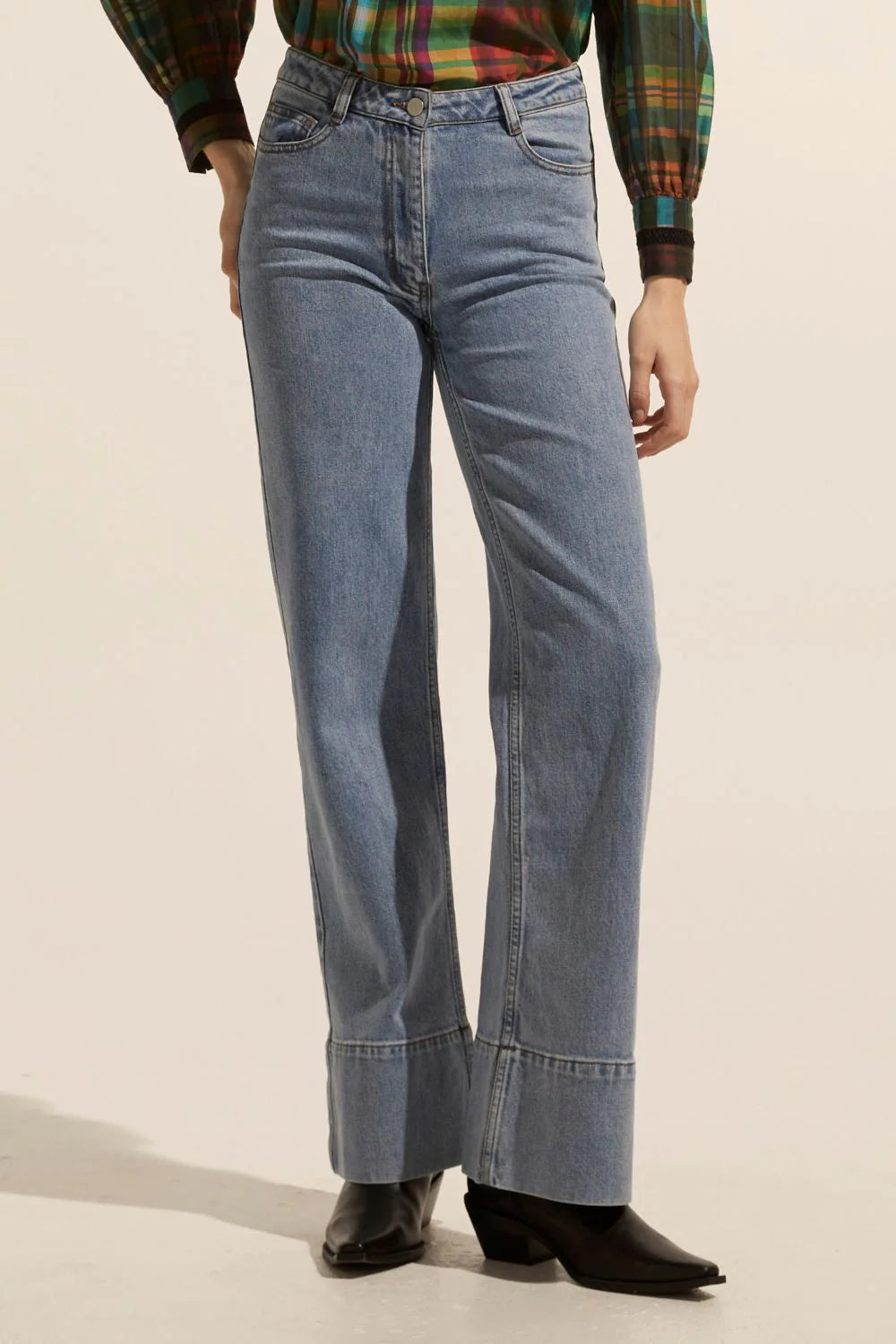 Zoe Kratzmann Magnet Jean in Washed Denim