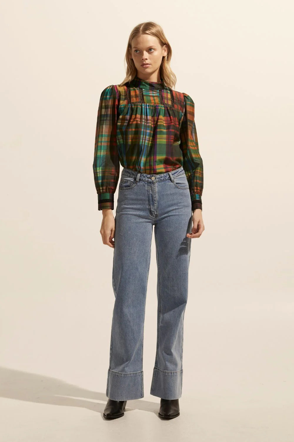 Zoe Kratzmann Magnet Jean in Washed Denim