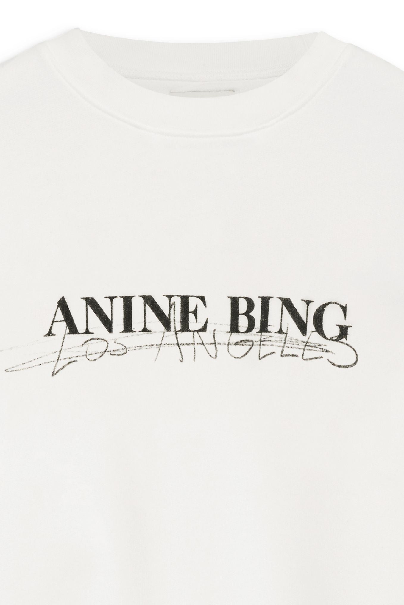 Anine Bing Ramona Sweatshirt Doodle - Ivory