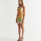 Antipodean Wabi Sabi Bodice Dress in Pastel