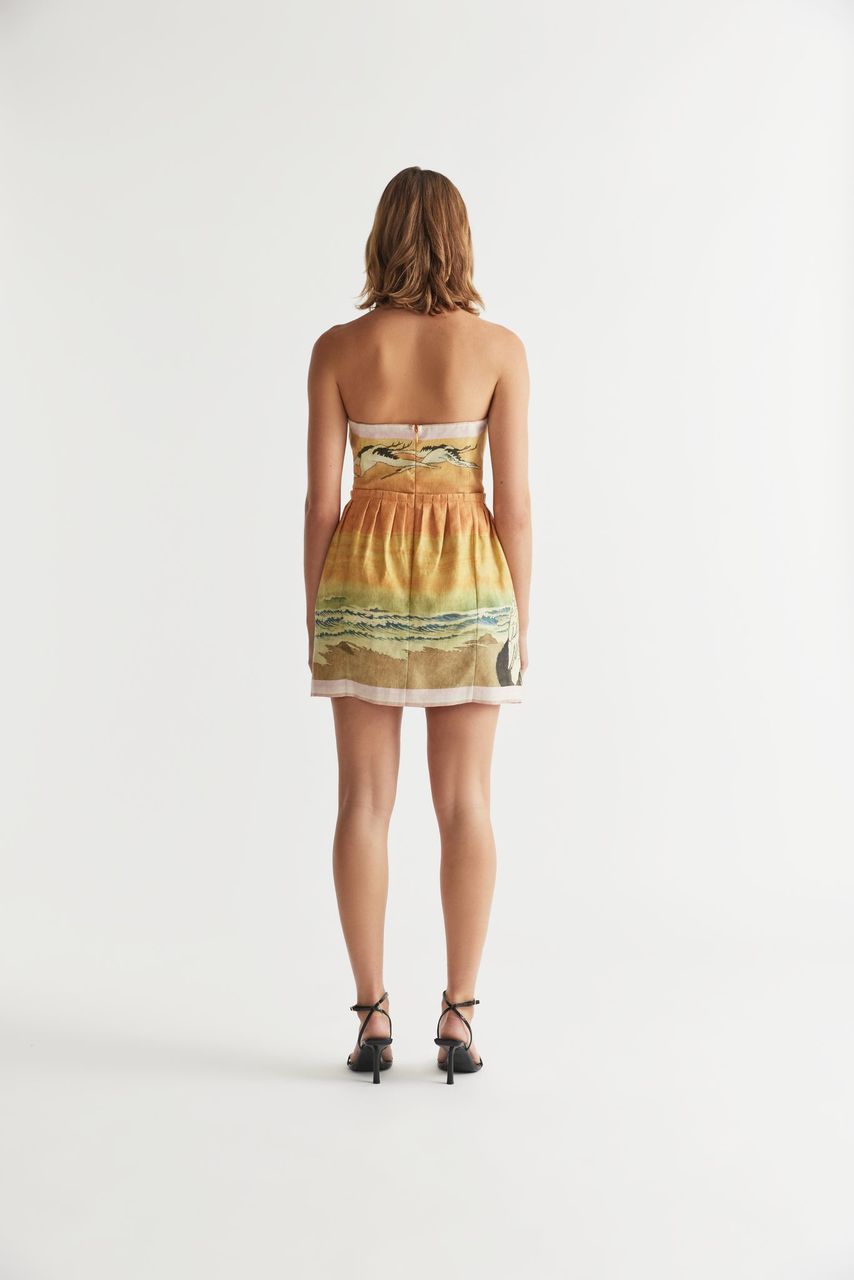 Antipodean Wabi Sabi Bodice Dress - Pastel