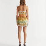 Antipodean Wabi Sabi Bodice Dress in Pastel