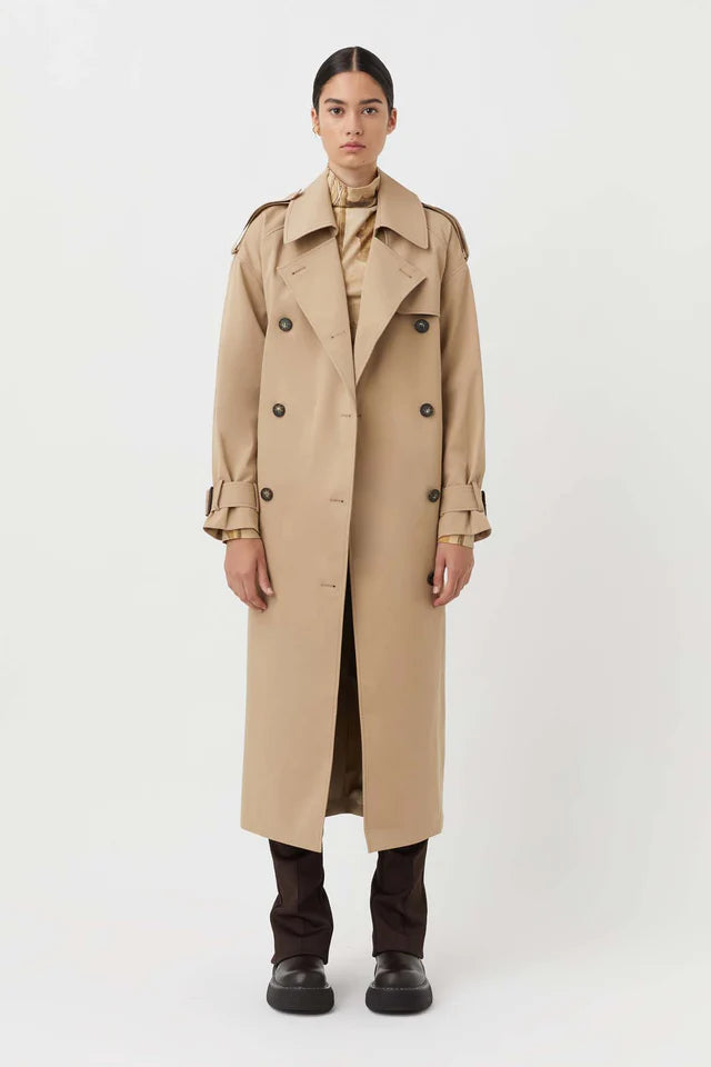 Camilla and Marc Evans Trench Coat - Sand