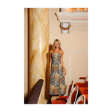 Aston Studio Harper Dress in Jacquard Floral