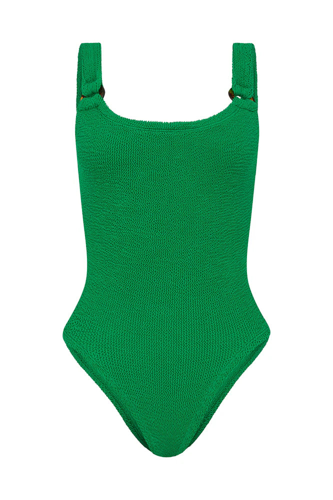 Hunza G Domino Swim in Emerald