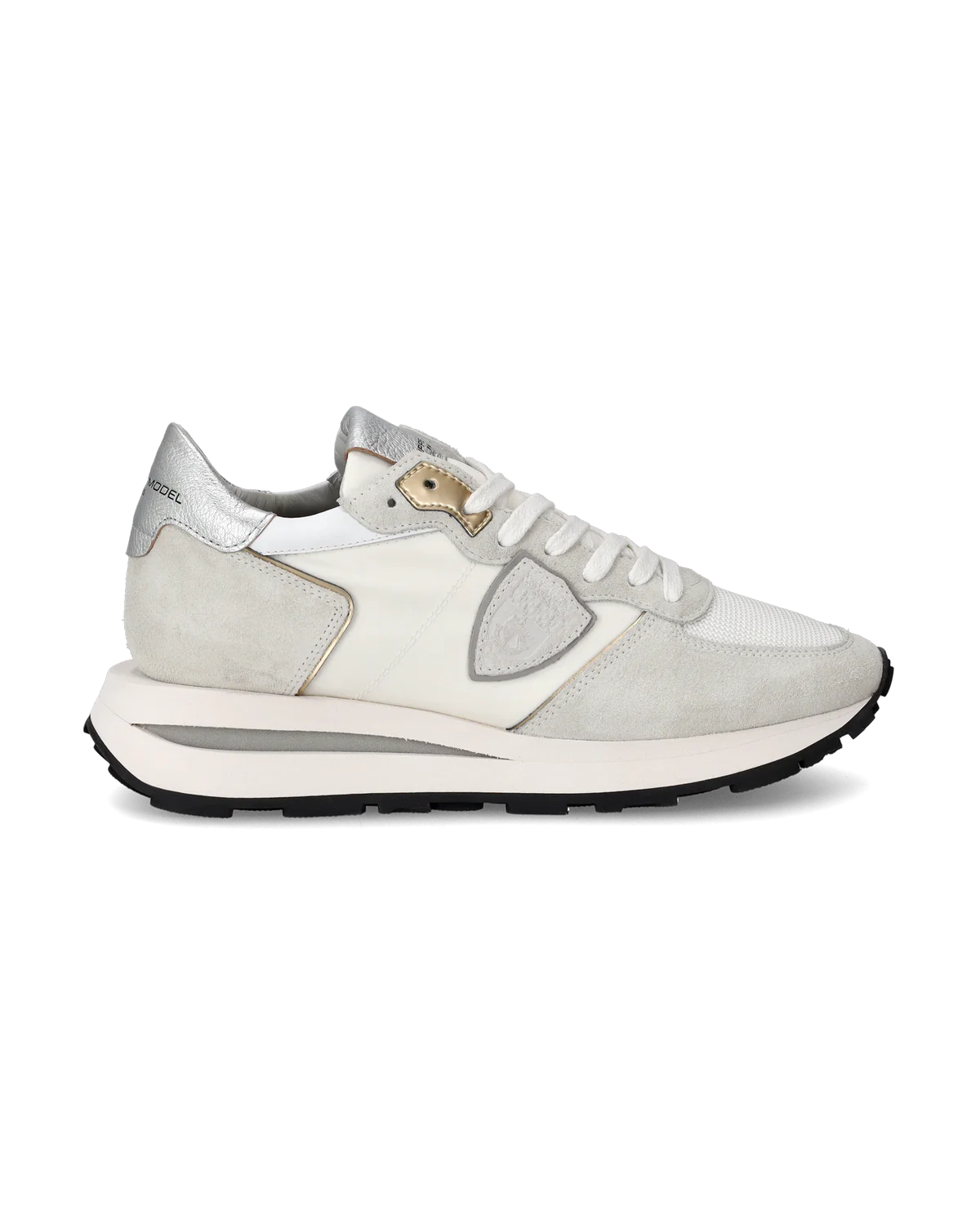 Philippe Model Tropez Haute Low-Top Sneakers - White