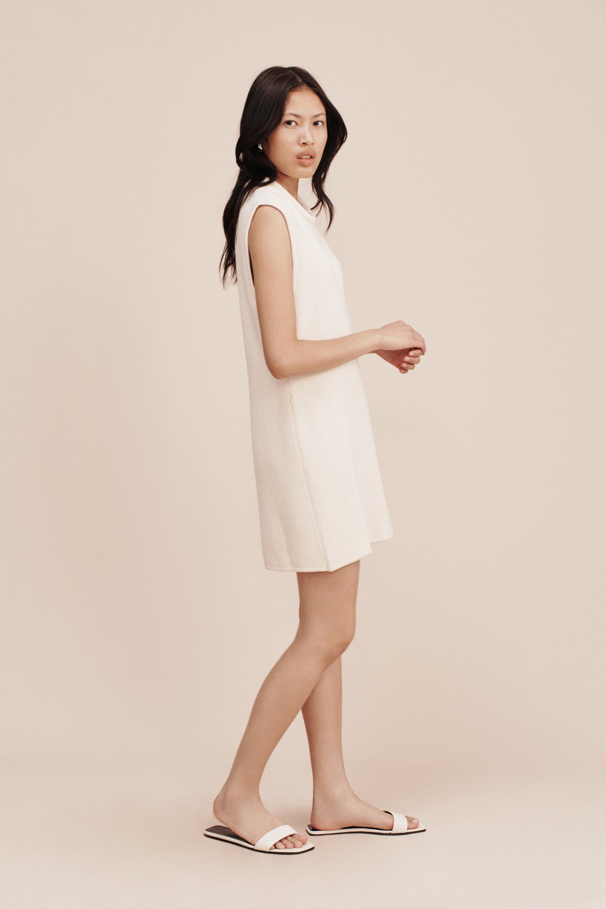Posse Harlee Mini Dress - Cream