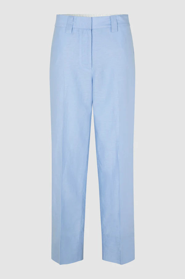 Second Female Liah Classic Trousers - Brunnera Blue