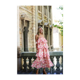 Aston Studio Stella Gown in Marigold Floral