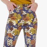 High Waisted Rider Ankle Jean - Buncha Blooms