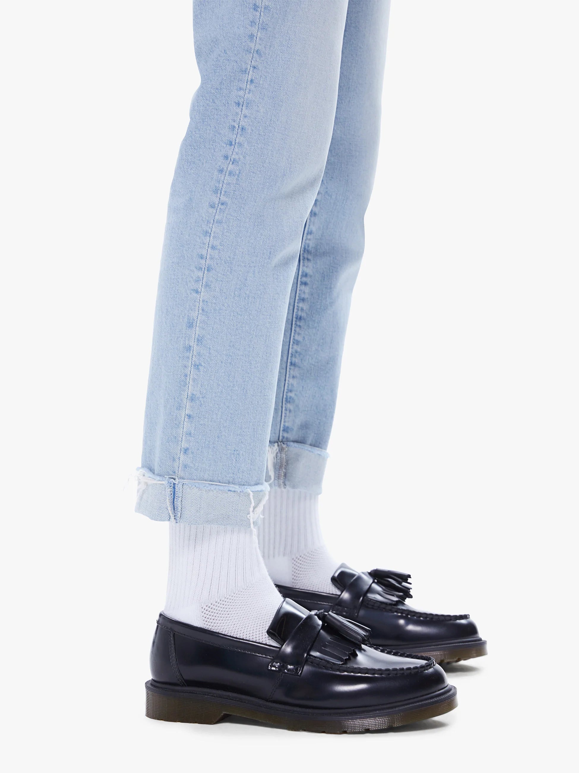 Scrapper Cuff Ankle Fray Jean - Lonely Hearts Club